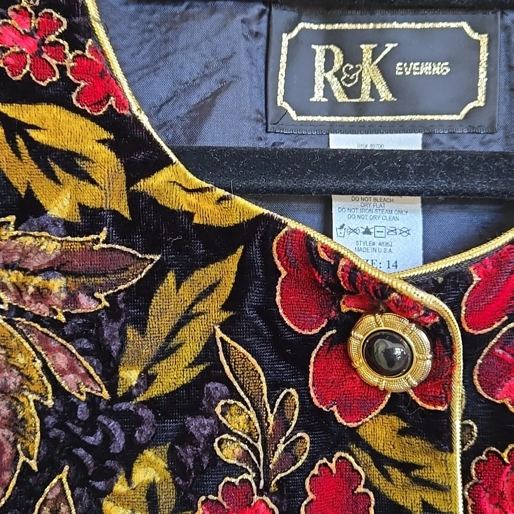 Vintage RK Evening Jacket - Picture 6 of 11